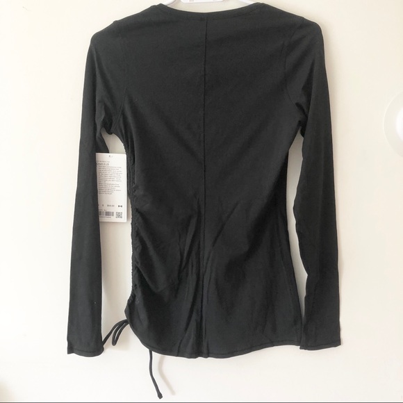 Lululemon Black Cinch It LS - Picture 4 of 4